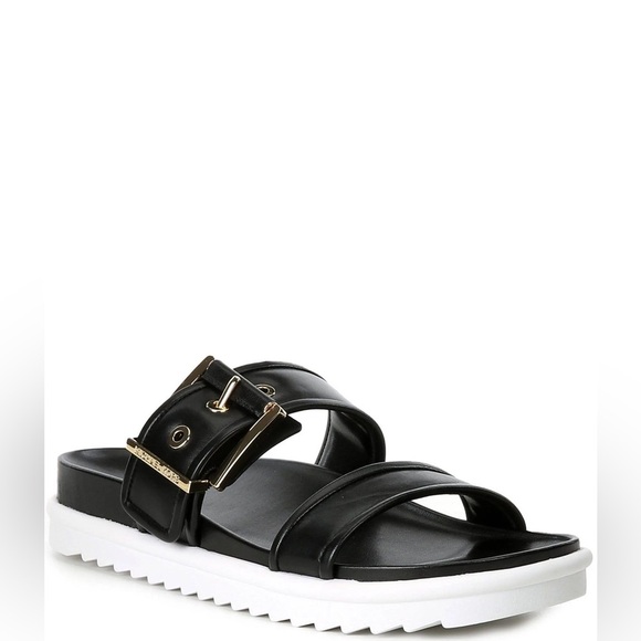 Michael Michael Kors Women's Colby Slide Sandals - Picture 1 of 13